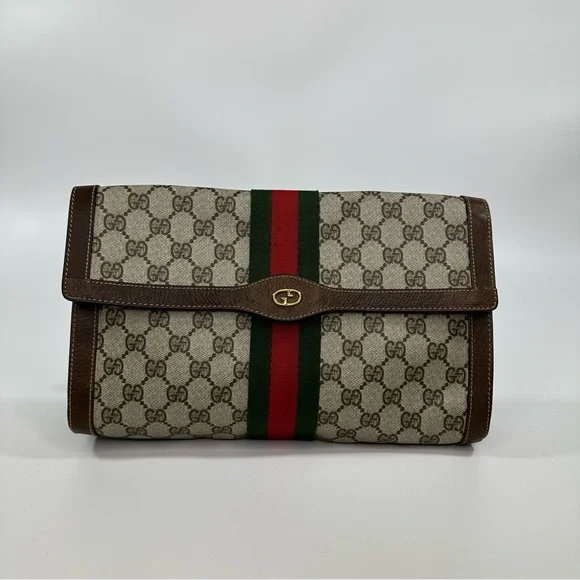 Vintage Gucci Parfums Sherry Line Purse Clutch - Picture 1 of 12